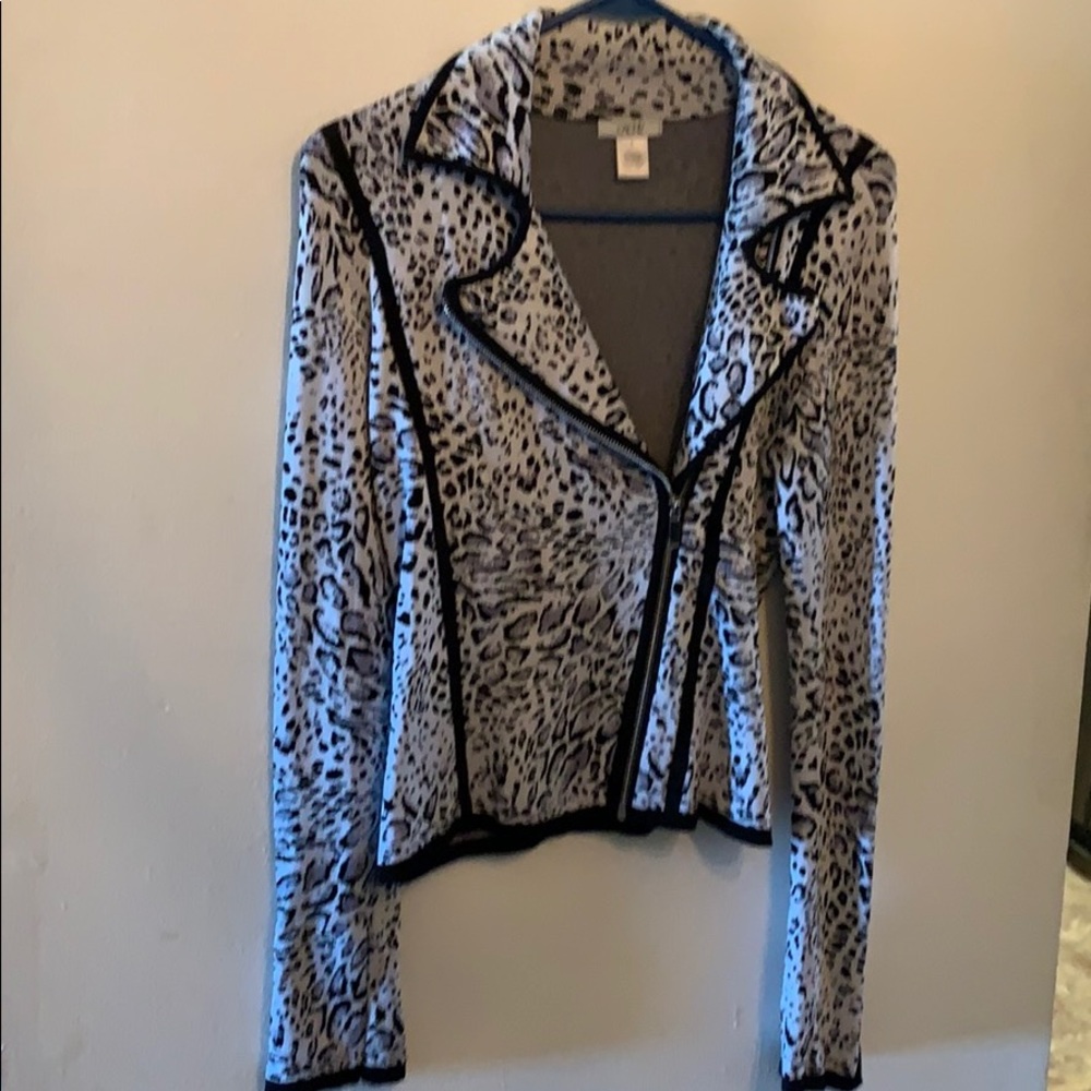 Cache animal print Jacket